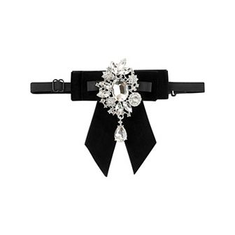 Women's Bow Tie All-match Fashion Performance Adjustable Brooch Neck Tie