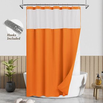 Awesome Home Dobby Waffle Shower Curtain with Liner