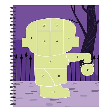 Publications International, Ltd. Brain Games My First Stick By Number: Halloween