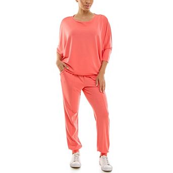 Women's Nina Leonard 2 pc Dolman Tunic & Harem Leg Pant Set