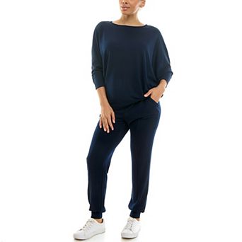 Women's Nina Leonard 2 pc Dolman Tunic & Harem Leg Pant Set