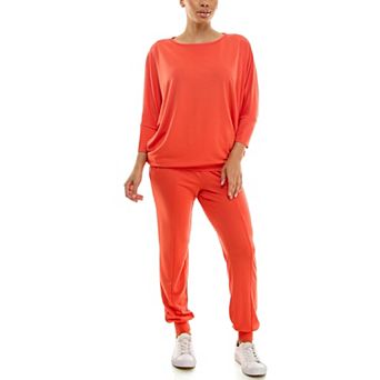 Women's Nina Leonard 2 pc Dolman Tunic & Harem Leg Pant Set