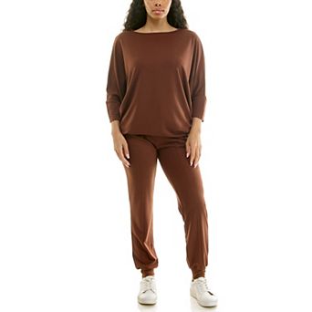 Women's Nina Leonard 2 pc Dolman Tunic & Harem Leg Pant Set