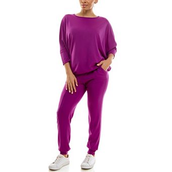 Women's Nina Leonard 2 pc Dolman Tunic & Harem Leg Pant Set