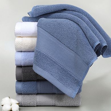 Bathroom Solid Hand Towel Set Cotton Face Towels Soft Absorbent 2 Pack