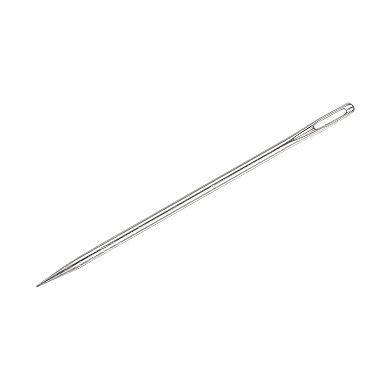 3 Inch Upholstery Needles Large Eye Stitching Needles Stainless Steel Straight Hand Sewing Needles