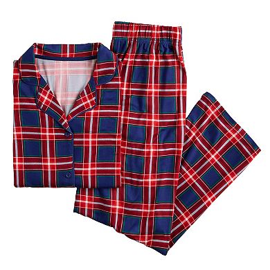 Petite Jammies For Your Families® Tolli Tartan Plaid Pajama Top & Pajama Bottoms Set