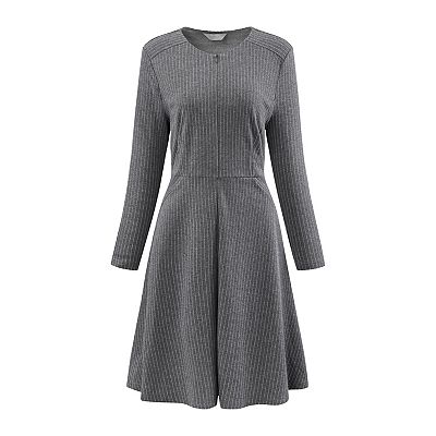 navy blue dress for baby girl Handmade Boucle Sweater Dress: Warm Winter Midi, Plus Size