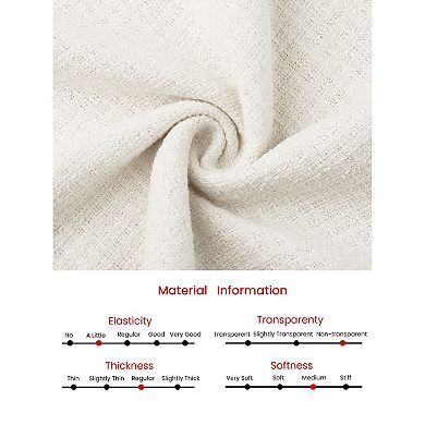 Women's A-Line Tweed Dress Long Sleeve Vintage Work Flare Dresses