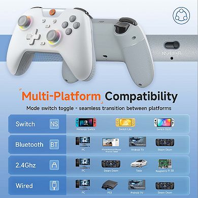 EasySMX X05 Wireless Controller for PC/Android/Steam Deck- Bluetooth