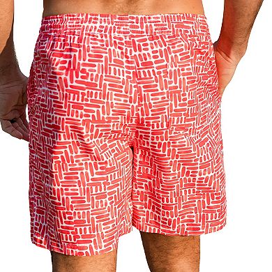 Men's Cupshe 9" Abstract Swim Trunks