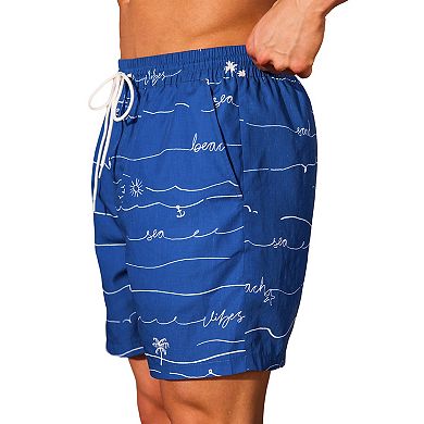 Men's Cupshe 9" Tropical Swim Trunks