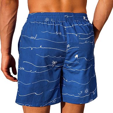 Men's Cupshe 9" Tropical Swim Trunks