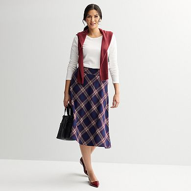 Women's Croft & Barrow® Midi Skirt