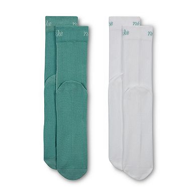 Women's Nike Everyday Plus 2-pk. Lightweight Crew Socks