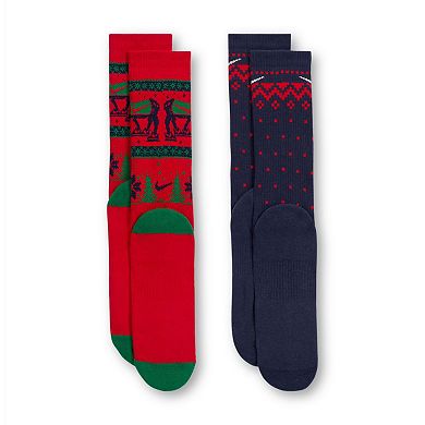 Women's Nike Plus 2-pk. Cushioned Crew Socks