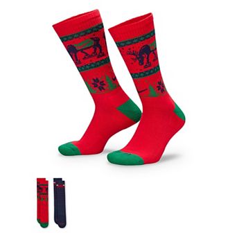 Women's Nike Plus 2 pk Cushioned Crew Socks