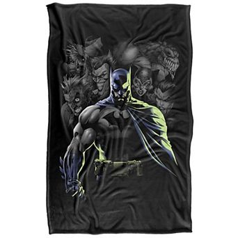 DC Comics Batman Joker Two-Face & Villains Fleece Blanket