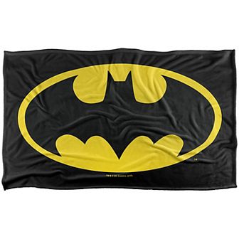 DC Comics Batman Classic Logo Silky Touch Blanket
