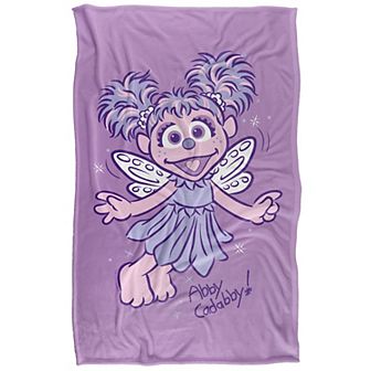 Sesame Street Abby Cadabby Fleece Touch Blanket