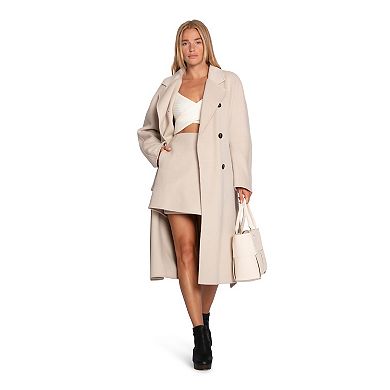 Real Love Classic Double Breasted Coat