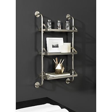 Marit Three-Tier Wall Shelf 18x6x30