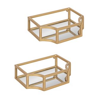 Ciel Floating Wall Shelf Set 2 pc
