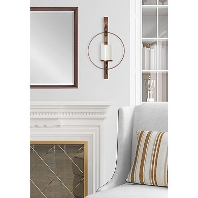 Doria Metal Wall Candle Holder Sconce 12x22