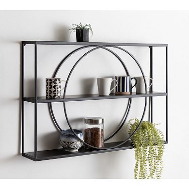 Pirzada Geometric Wall Shelf 36x24