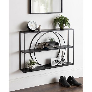 Pirzada Geometric Wall Shelf 36x24