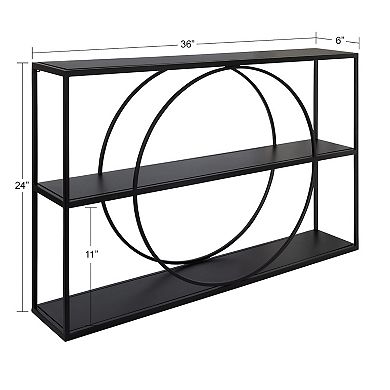 Pirzada Geometric Wall Shelf 36x24