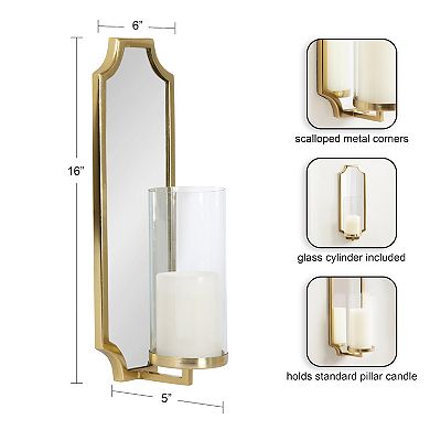 Ciel Scallop Wall Sconce 6x5x16