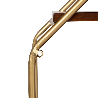 Lintz Octagon Floating Wall Shelf 30.5x31