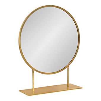 Rouen Round Metal Table Mirror