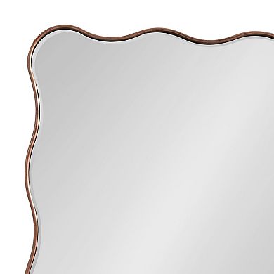 Viona Rectangle Scalloped Mirror