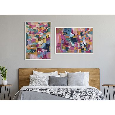 Sylvie Applause Framed Canvas Set by Leah Nadeau