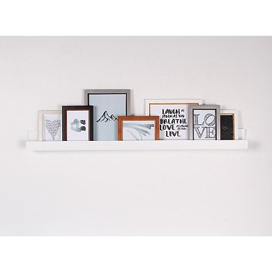 Levie Wooden Picture Ledge Wall Shelf 42"