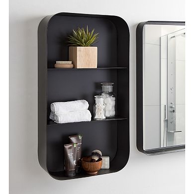 Armenta Metal Wall Shelf 16x28