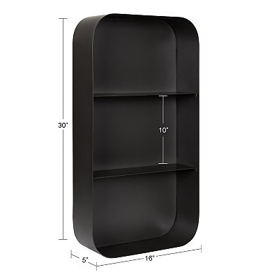 Armenta Metal Wall Shelf 16x28