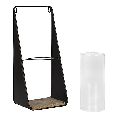 Blackwell Metal and Wood Sconce Set 2 Piece