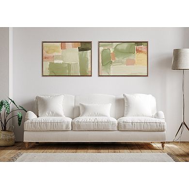 Sylvie United Colors III and IV Framed Canvas Art Set by Amy Lighthall