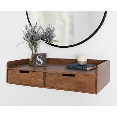 Kitt Floating Shelf Console Table 28x12x6.5