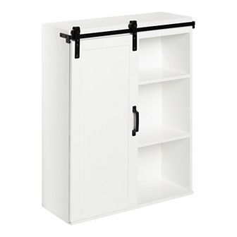 Skylan Decorative Sliding Door Wall Cabinet 22x28