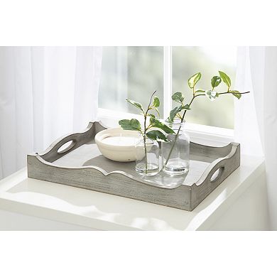 Astral Decorative Wood Tray
