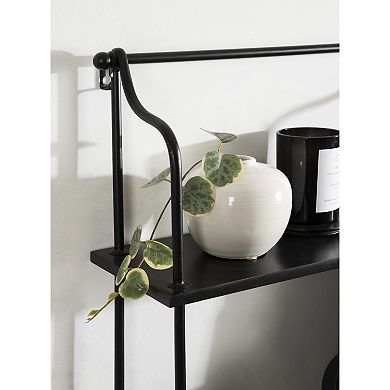 Walters Wood and Metal 3-Tier Shelving 21x32