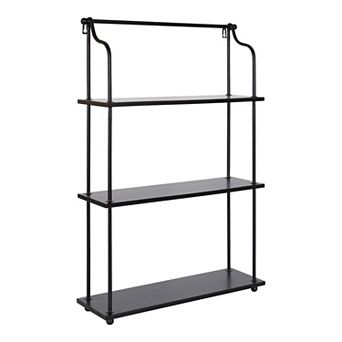 Walters Wood and Metal 3 tier Shelving 21x32