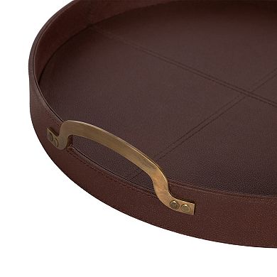 Oxbury Round Tray with Handles 18" diameter
