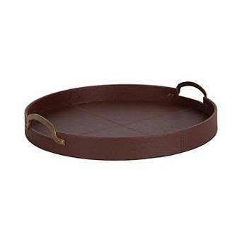 Oxbury Round Tray with Handles 18" diameter