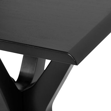 Yates Wood Side Table 22x18x25