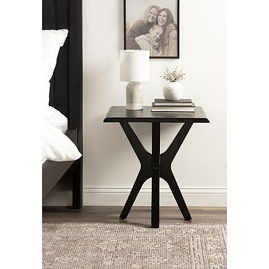 Yates Wood Side Table 22x18x25